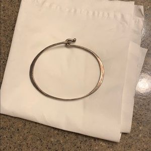 James Avery hammered bracelet